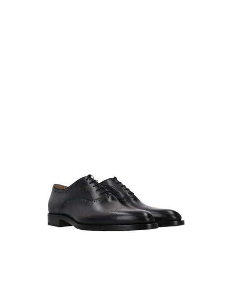 BERLUTI-Equilibre Venezia Leather Oxford Shoes-JOHN JULIA