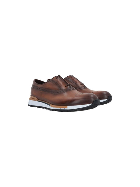 Fast Track Venezia Leather Sneakers-BERLUTI-JOHN JULIA