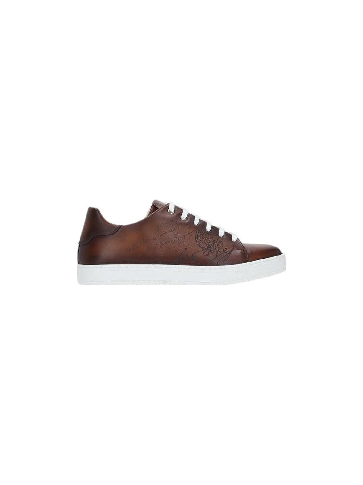 Scritto Leather Playtime Sneakers-BERLUTI-JOHN JULIA