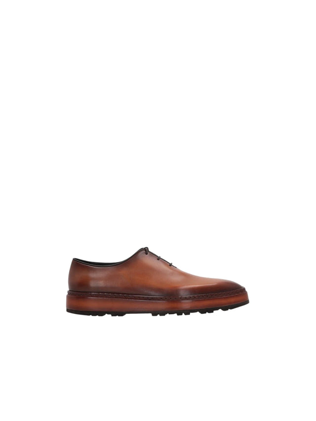 Venezia Leather Alessandro Alto Oxford Shoes-BERLUTI-JOHN JULIA