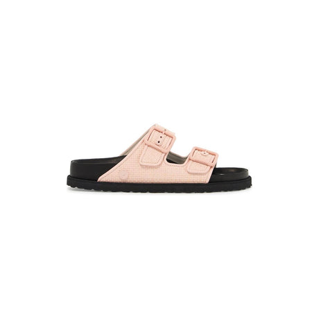 BIRKENSTOCK 1774-Arizona Raffia Sandals -JOHN JULIA.