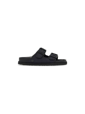 BIRKENSTOCK 1774-Arizona Raffia Slide -JOHN JULIA.