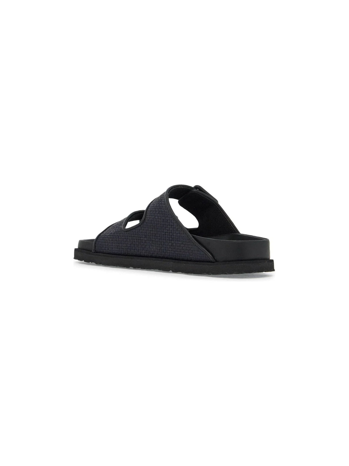 BIRKENSTOCK 1774-Arizona Raffia Slide -JOHN JULIA.