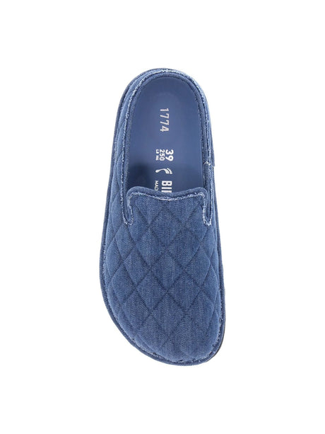 Quilted Denim Eliscu Mules-BIRKENSTOCK 1774-JOHN JULIA