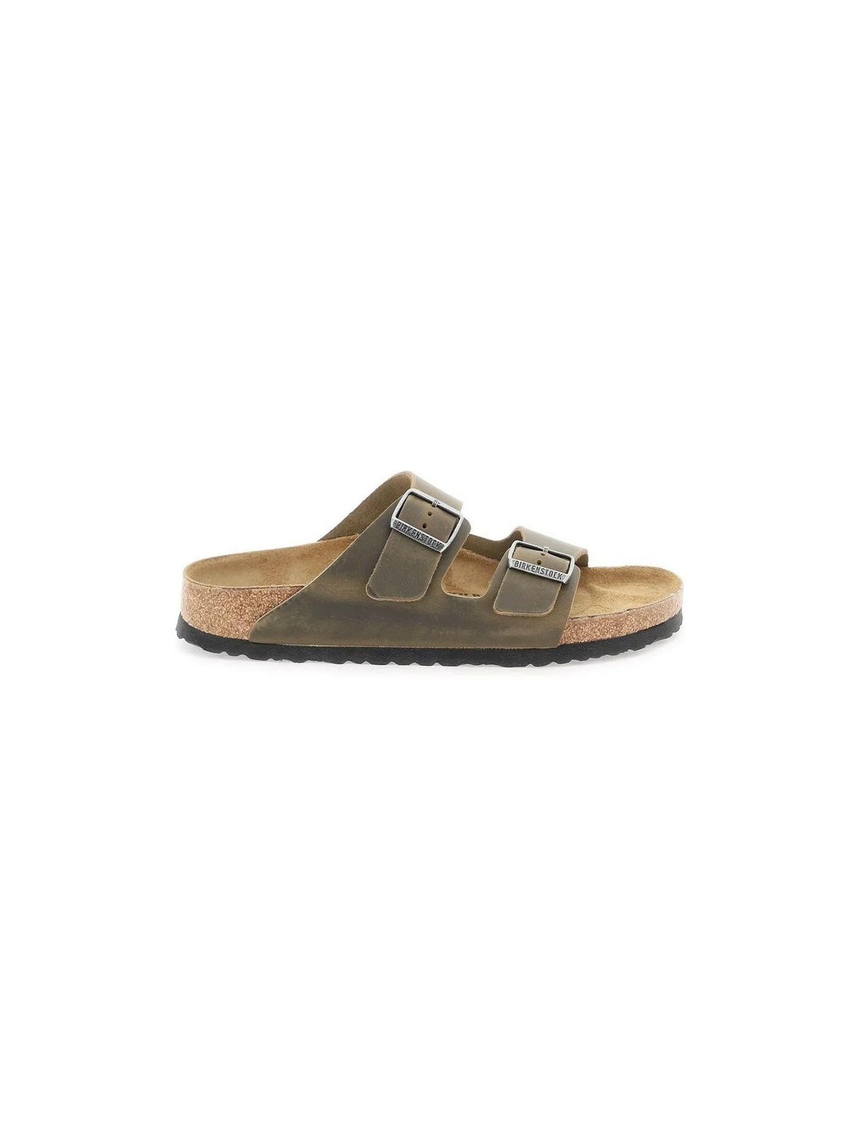 Arizona Birko-Flor Two-Strap Narrow Fit Sandals BIRKENSTOCK JOHN JULIA.