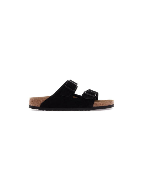 Arizona Slides Leather Sandals-BIRKENSTOCK-JOHN JULIA