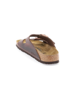 Arizona Slides Suede Sandals-BIRKENSTOCK-JOHN JULIA