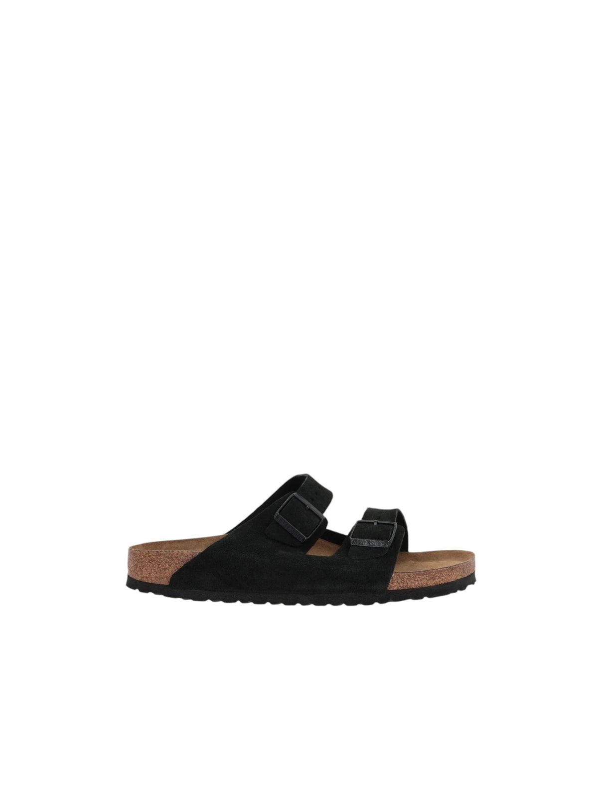 Arizona Suede Flat Sandals-BIRKENSTOCK-JOHN JULIA