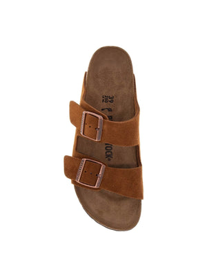 Arizona Suede Slides-BIRKENSTOCK-JOHN JULIA