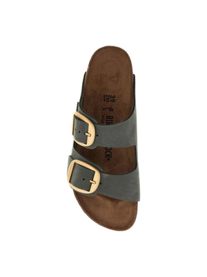 Big Buckle Arizona Leather Slides-BIRKENSTOCK-JOHN JULIA