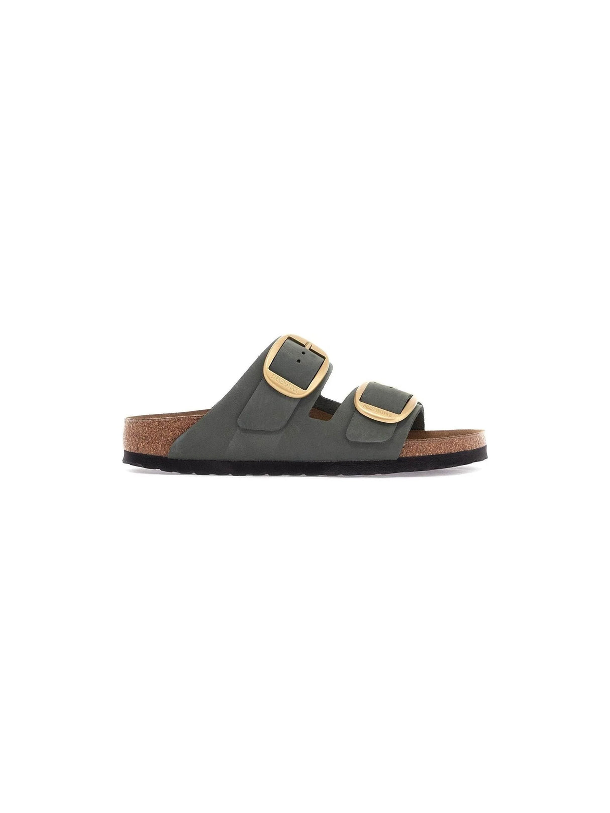 Big Buckle Arizona Leather Slides-BIRKENSTOCK-JOHN JULIA