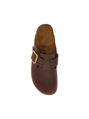 Boston Bold Leather Clogs-BIRKENSTOCK-JOHN JULIA