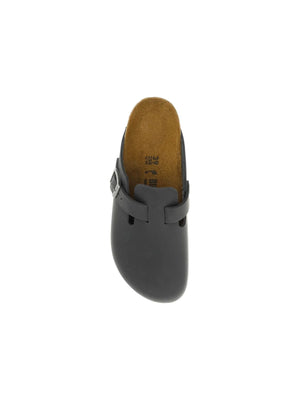 Boston Suede Clog Shoes-BIRKENSTOCK-JOHN JULIA