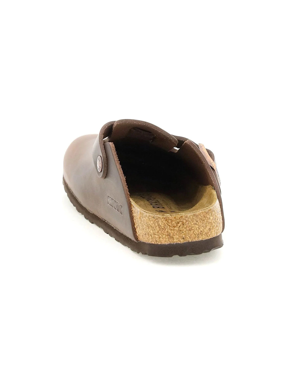 Boston Sabot Nubuck Leather Clogs-BIRKENSTOCK-JOHN JULIA