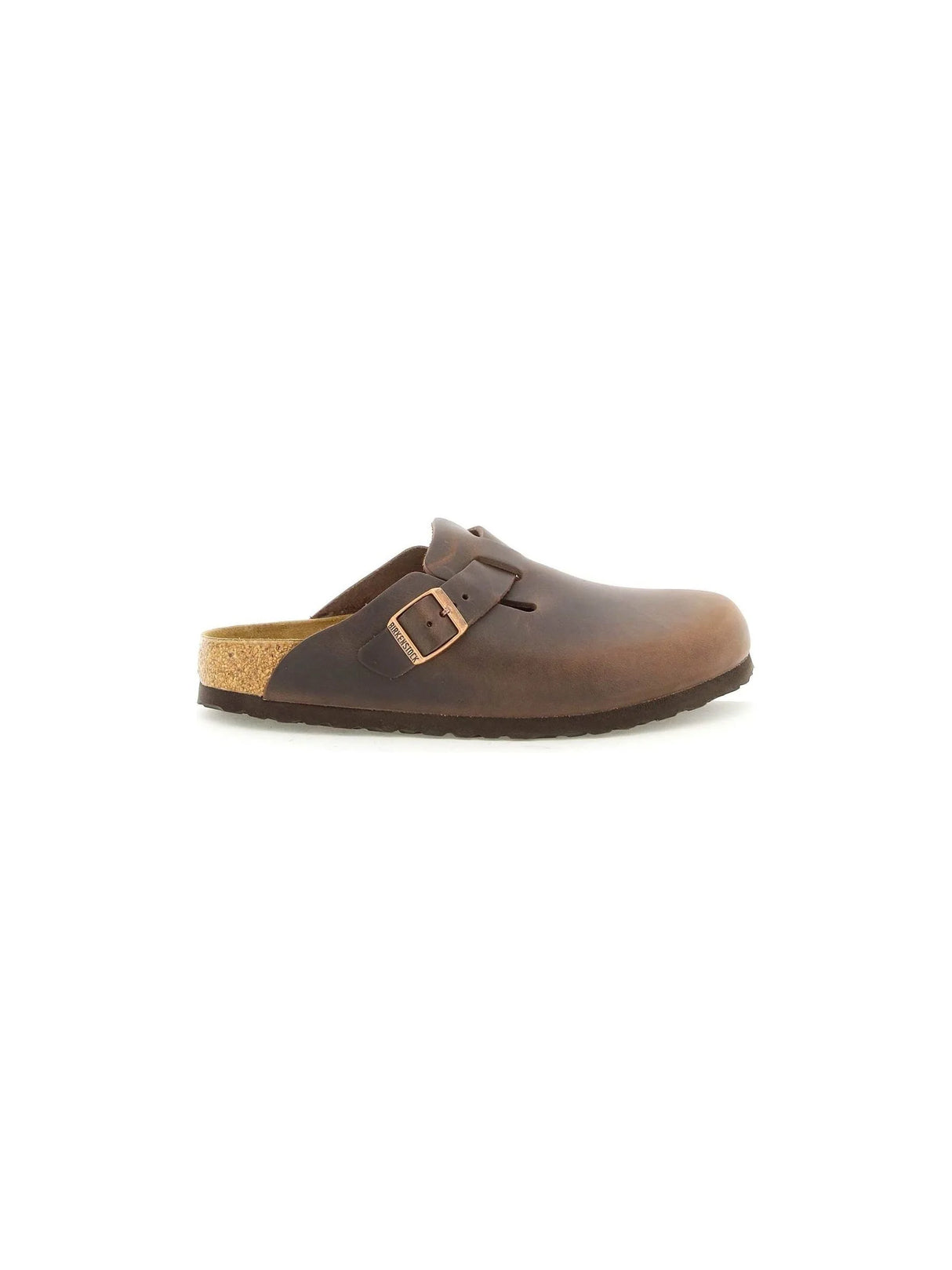 Boston Sabot Nubuck Leather Clogs-BIRKENSTOCK-JOHN JULIA