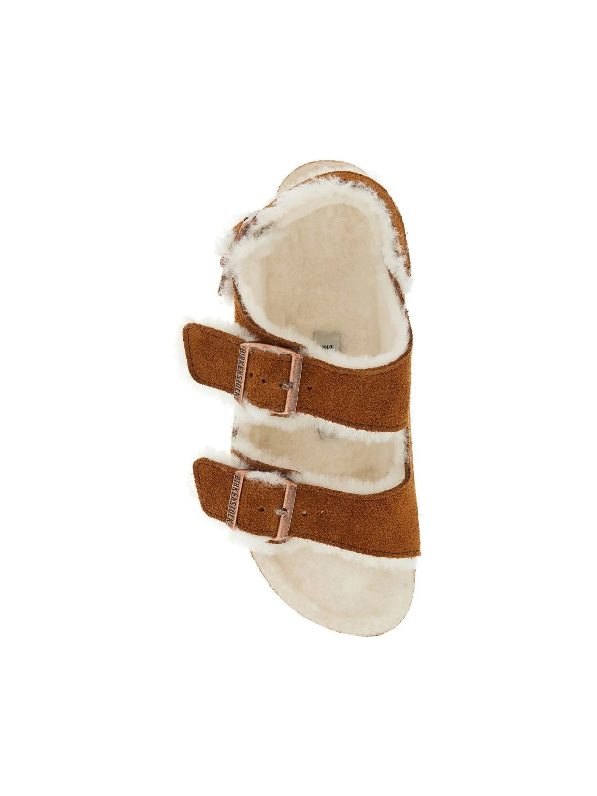 BIRKENSTOCK-Milano Shearling Sandals-JOHN JULIA