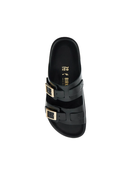 St Barths Leather Dual Buckle Slide Sandals - Unisex > Unisex footwear > Mules