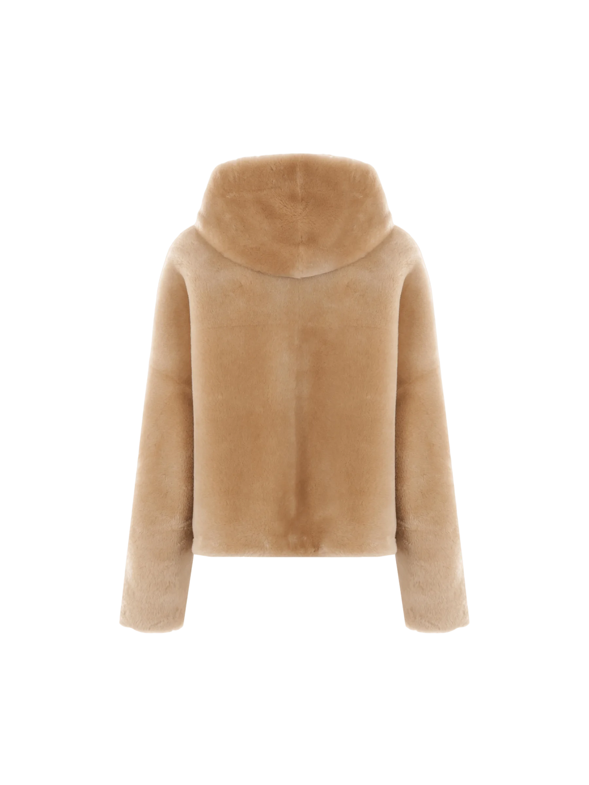 Shearling Bomber Jacket-BLANCHA-JOHN JULIA