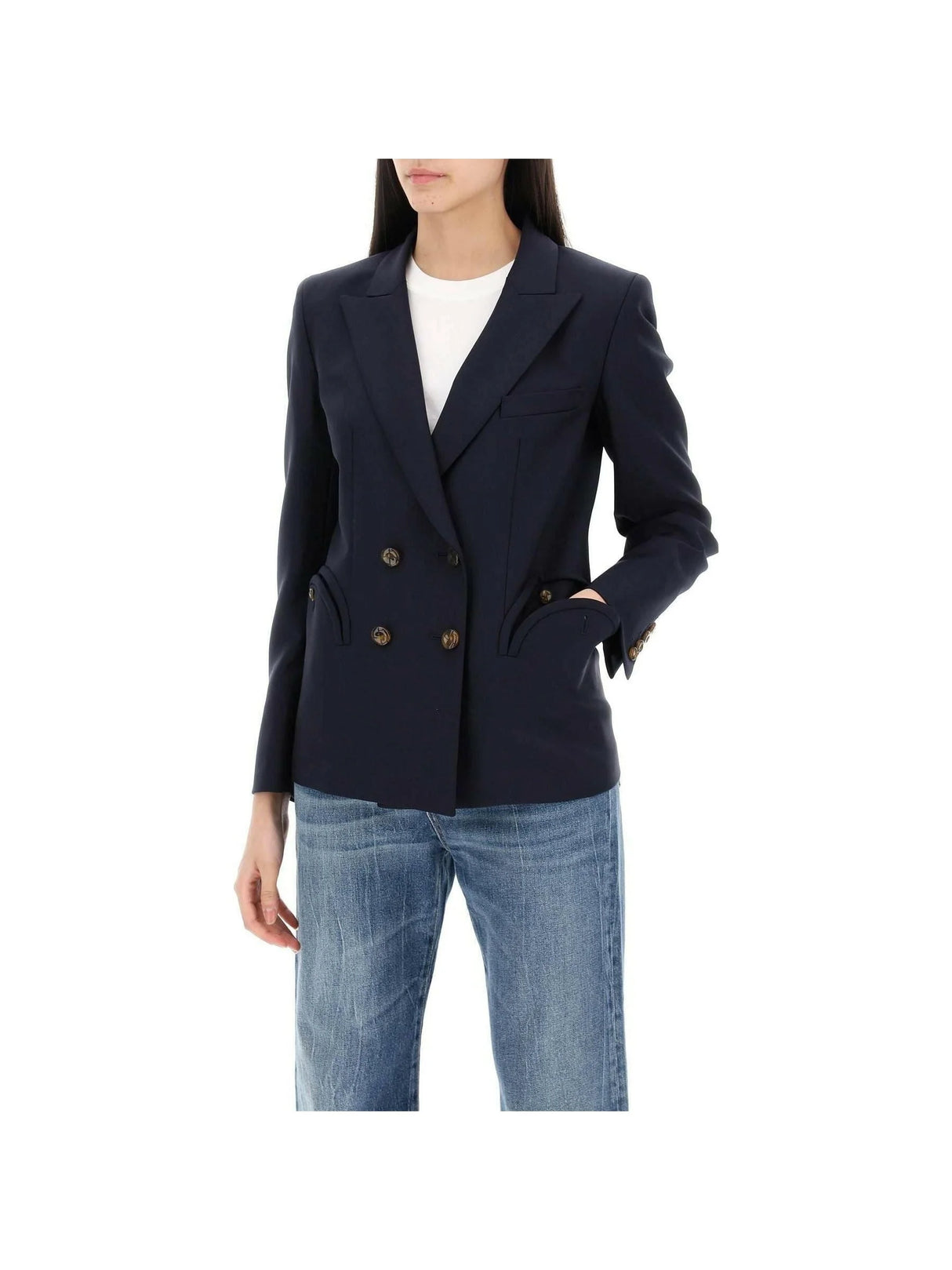 Navy First Class Charmer Blazer BLAZE MILANO JOHN JULIA.