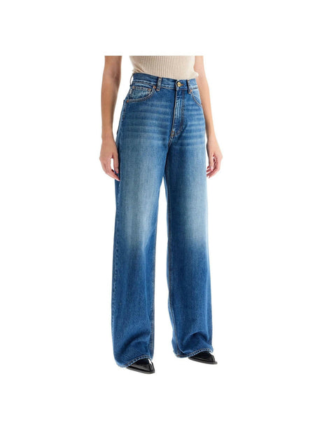 Norico High-Rise Straight-Cut Jeans.