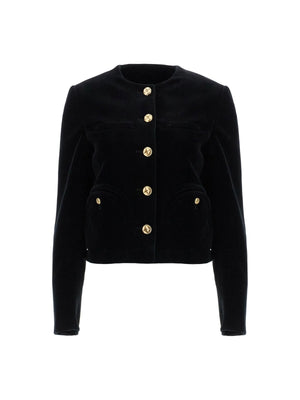 BLAZE MILANO-Shamo Cotton-Velvet Bolero Jacket -JOHN JULIA.