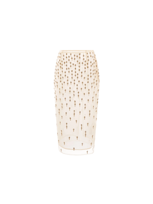 Tulle Pencil Skirt-BLUMARINE-JOHN JULIA