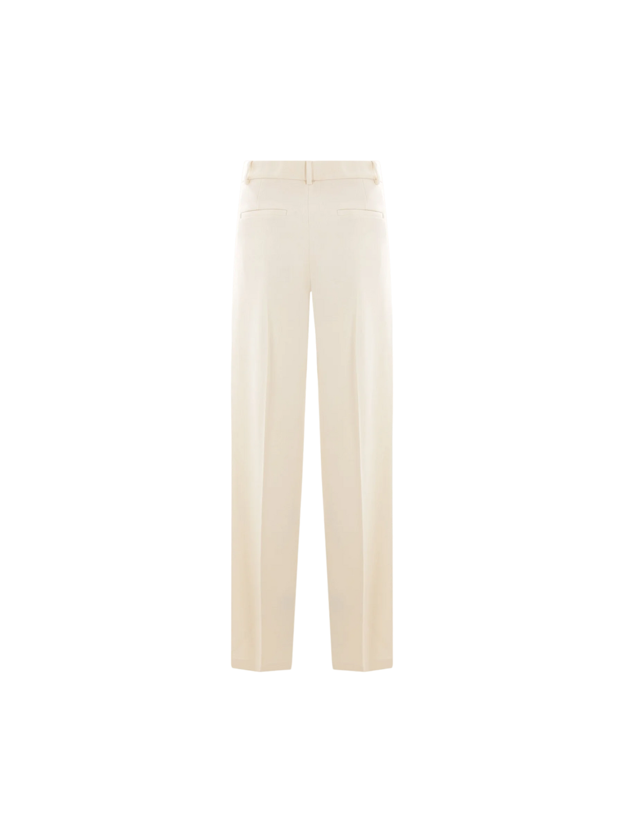 Wide-leg Stretch Cady Trousers-BLUMARINE-JOHN JULIA