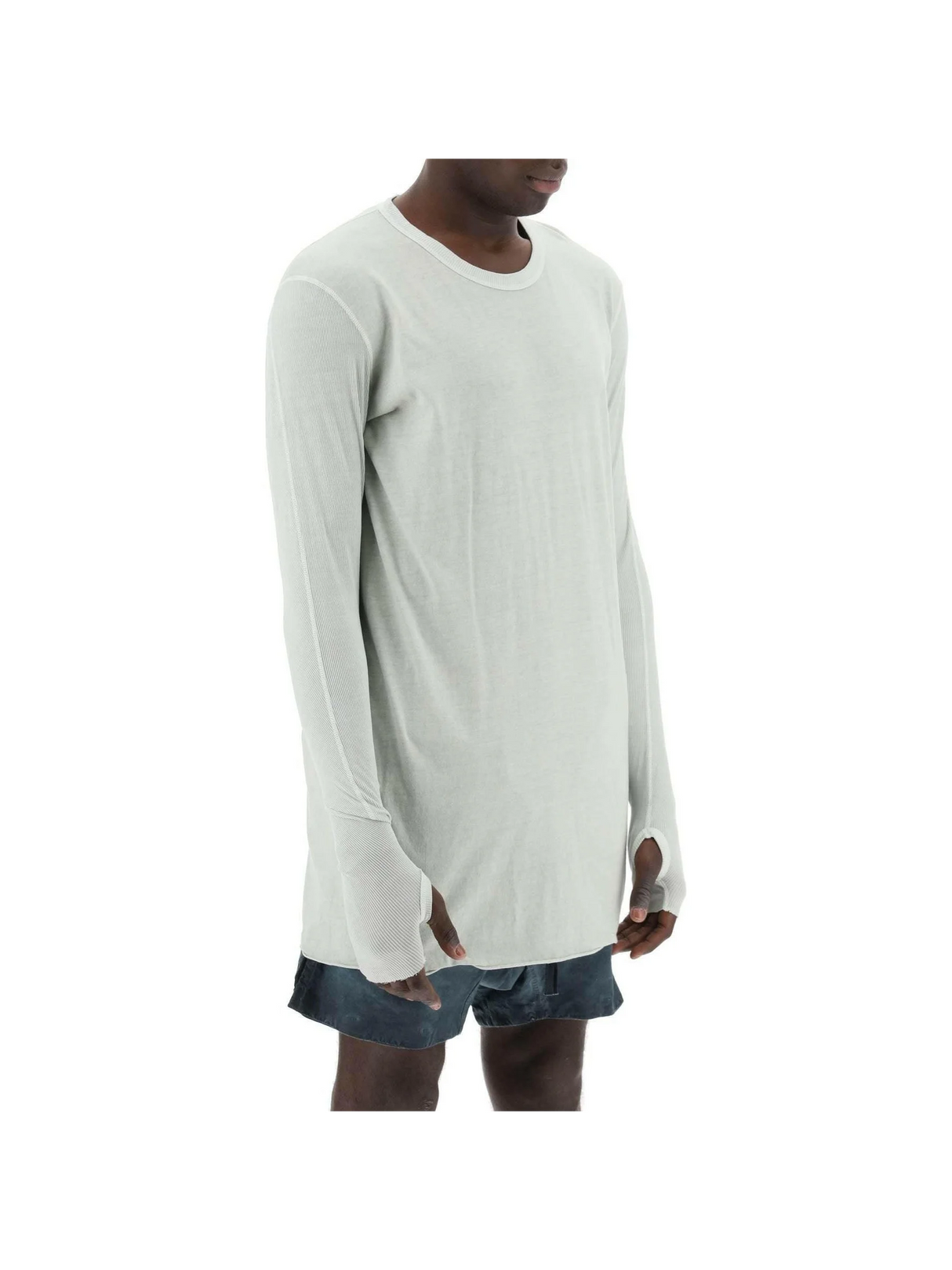 Laguna Long Sleeved Cotton T-Shirt BORIS BIDJAN SABERI JOHN JULIA.