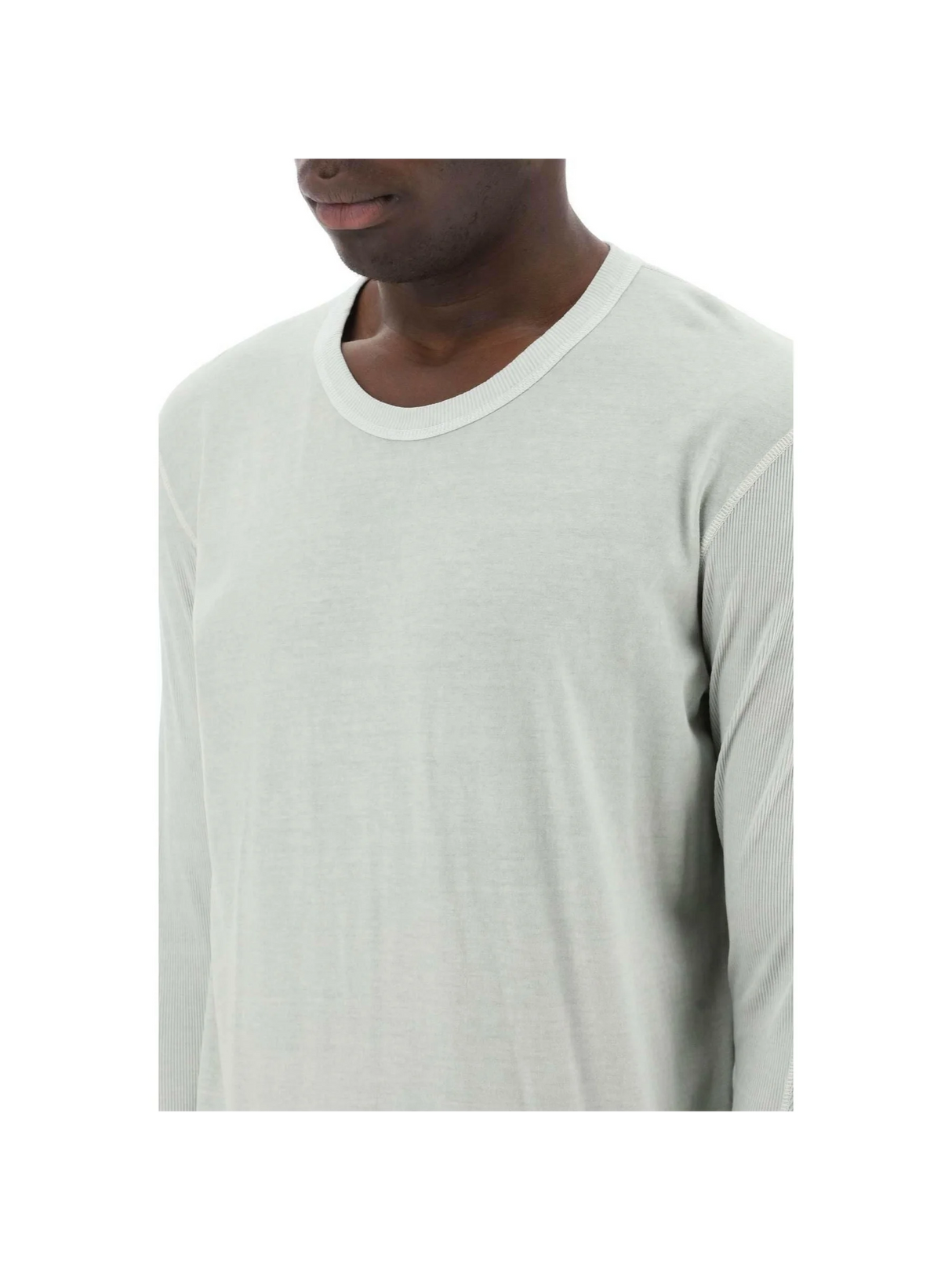 Laguna Long Sleeved Cotton T-Shirt BORIS BIDJAN SABERI JOHN JULIA.