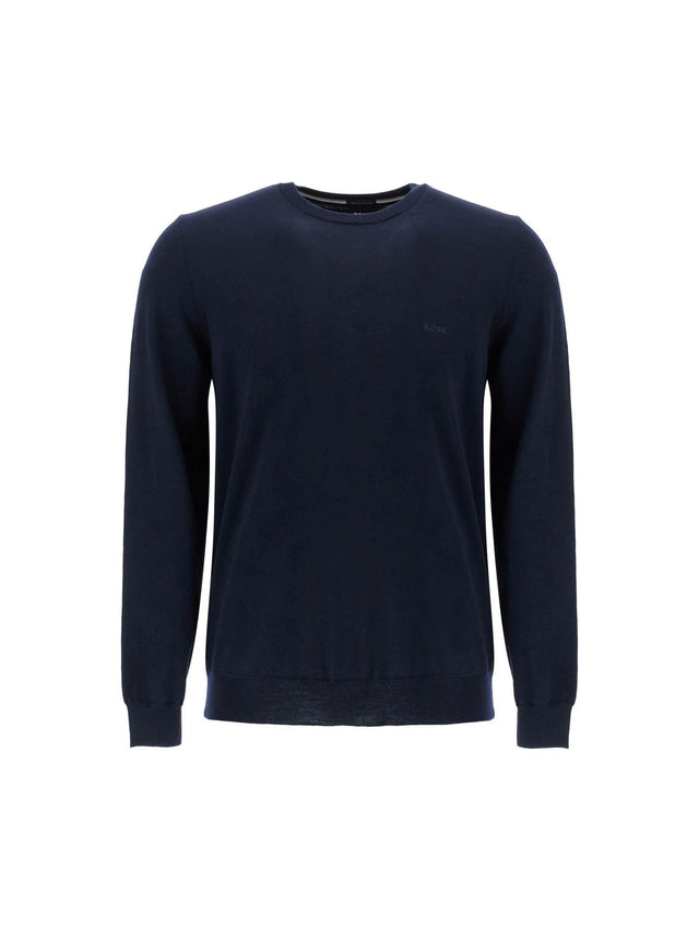 BOSS-'Botto' Light Wool Sweater -JOHN JULIA.