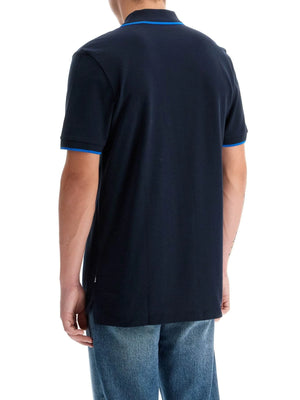 Contrast Trim Parlay Polo Shirt