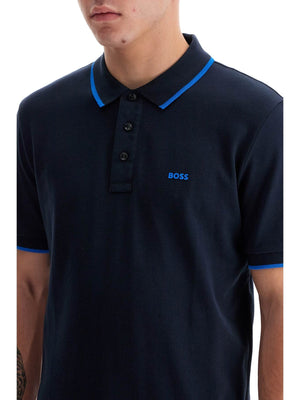 Contrast Trim Parlay Polo Shirt