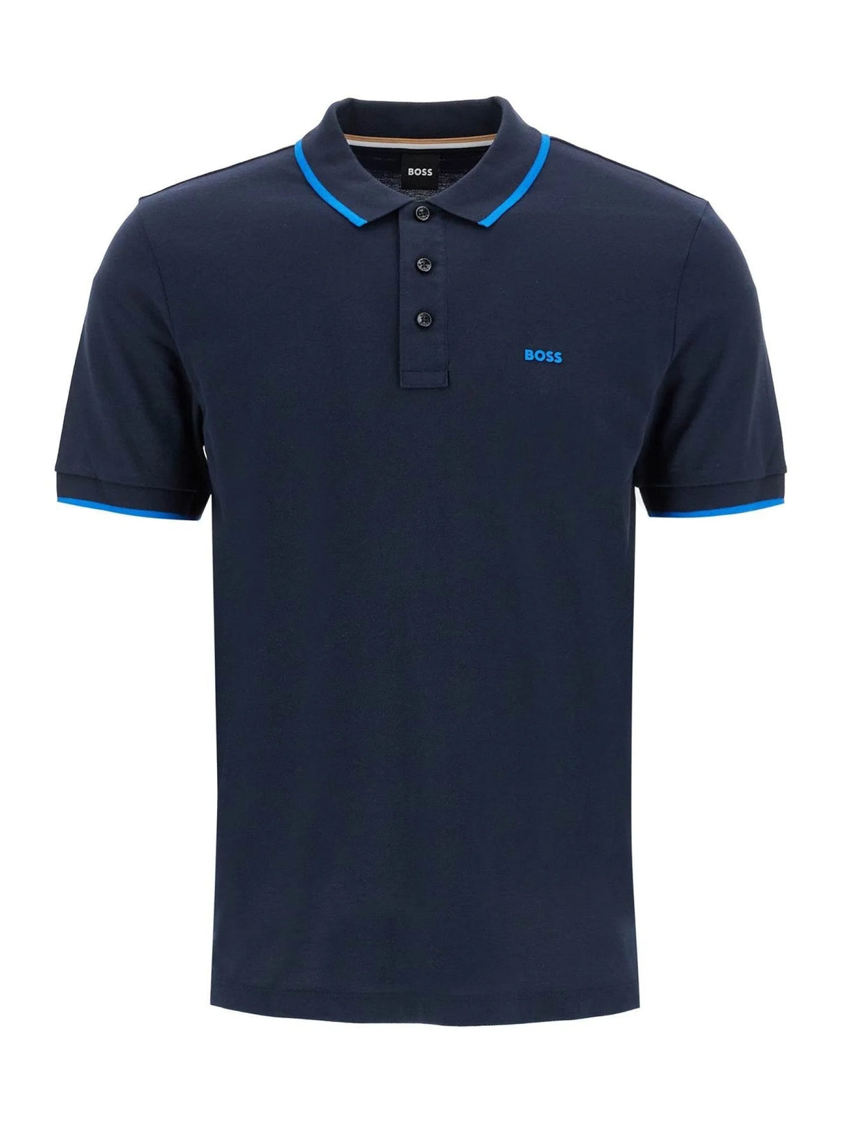 Contrast Trim Parlay Polo Shirt