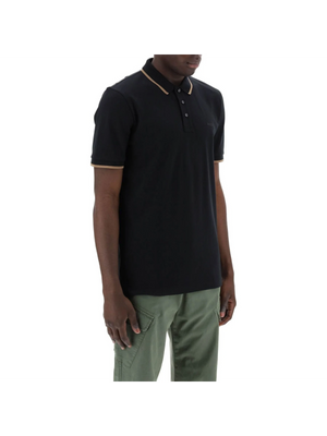 BOSS-Contrast Trim Parlay Polo Shirt -JOHN JULIA.