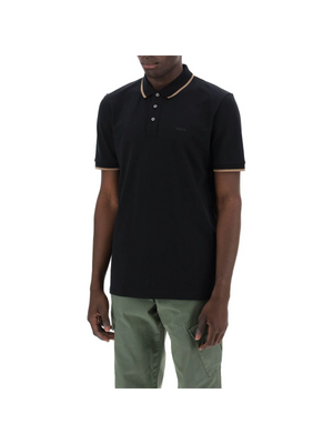 BOSS-Contrast Trim Parlay Polo Shirt -JOHN JULIA.