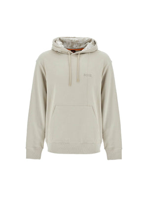 BOSS-Cotton Hoodie -JOHN JULIA.