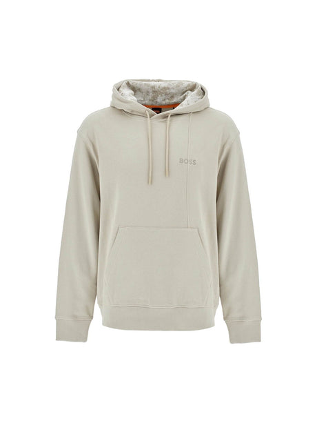 BOSS-Cotton Hoodie -JOHN JULIA.