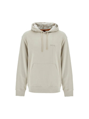 BOSS-Cotton Hoodie -JOHN JULIA.