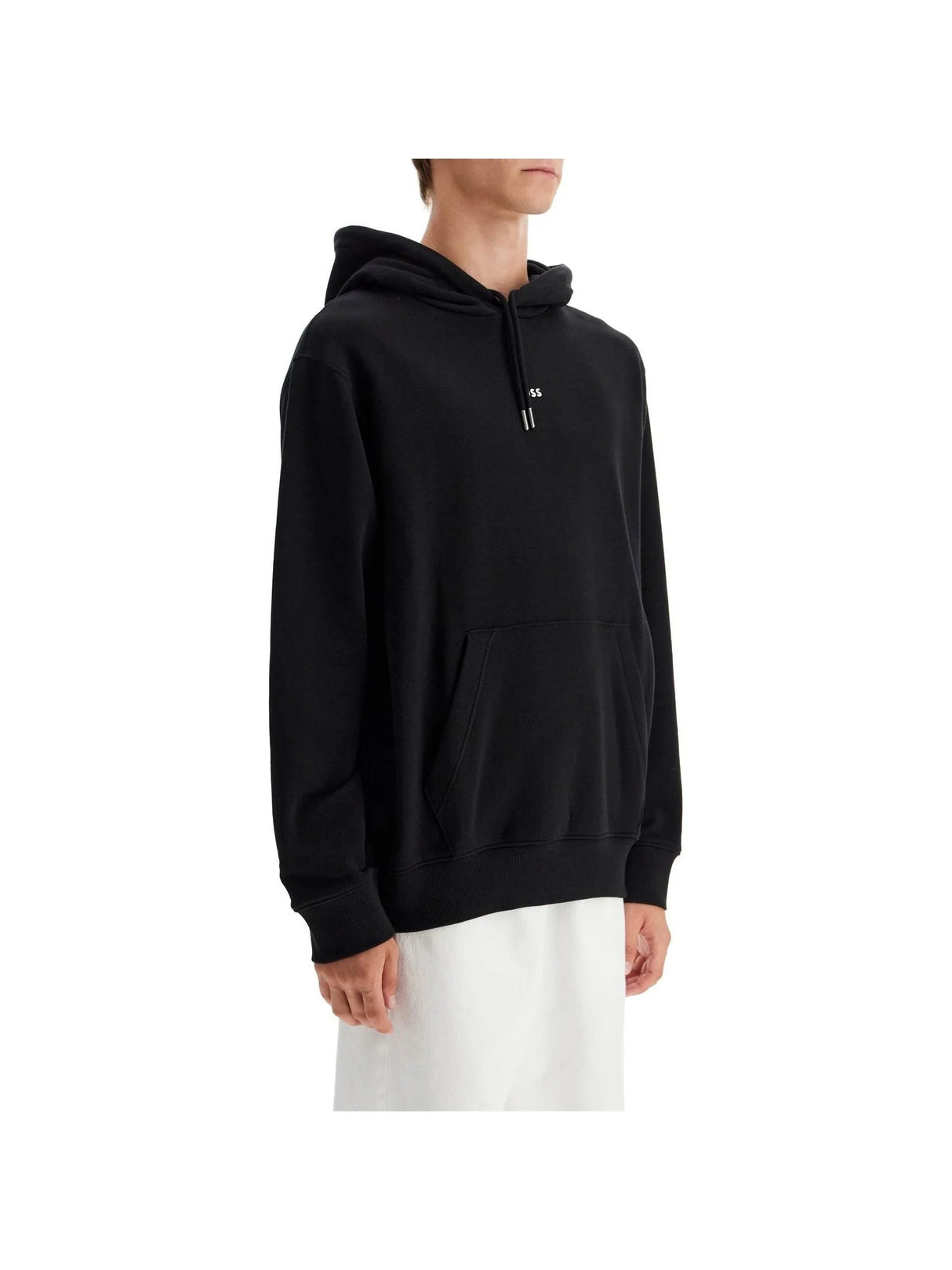 BOSS-Graphic Printed Hoodie-JOHN JULIA