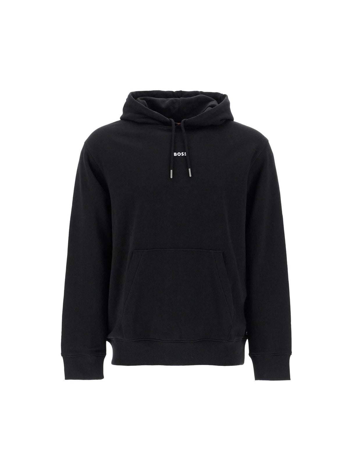 BOSS-Graphic Printed Hoodie-JOHN JULIA