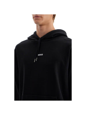 BOSS-Graphic Printed Hoodie-JOHN JULIA