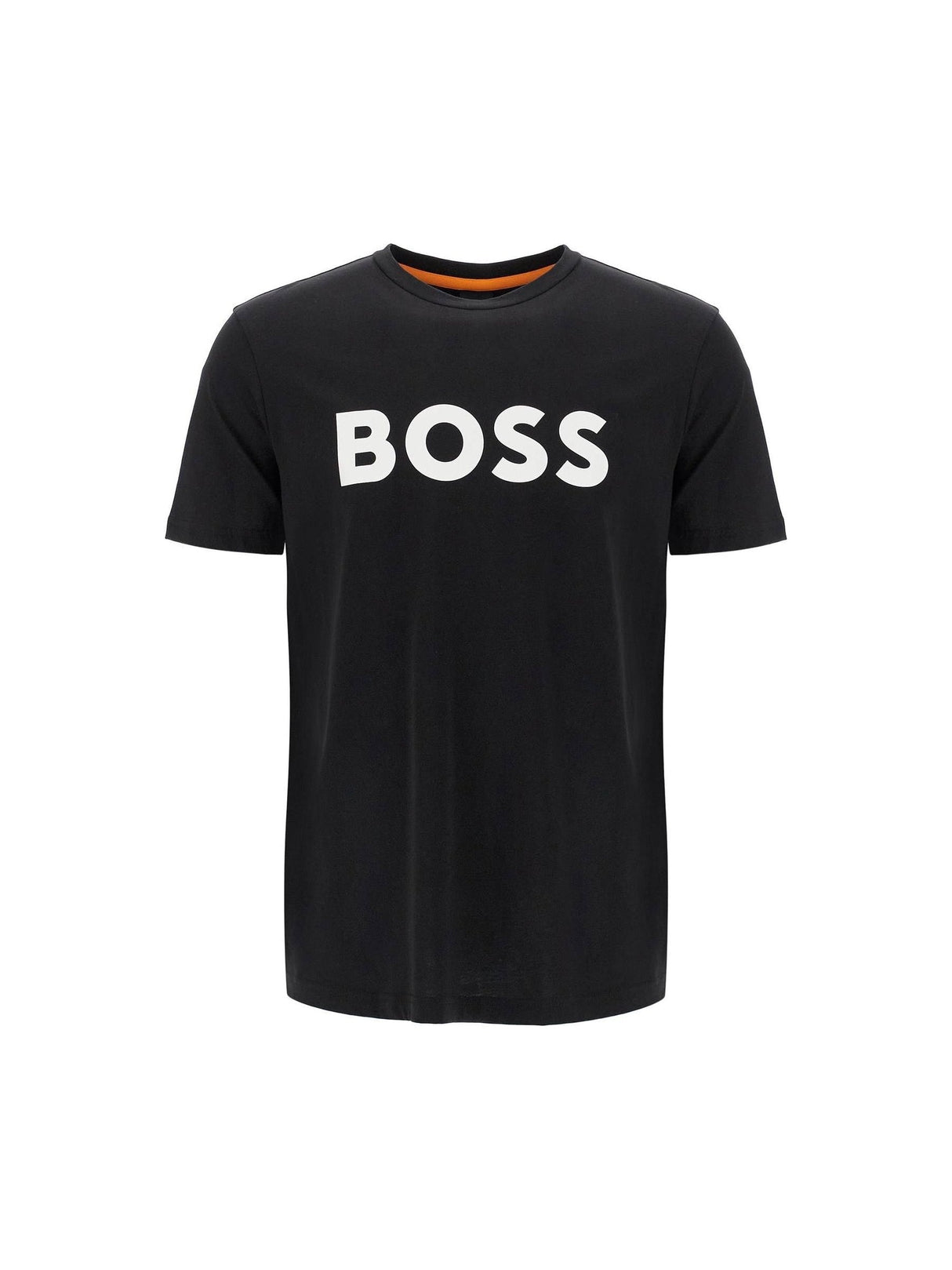 BOSS-Logo Print T-Shirt -JOHN JULIA.