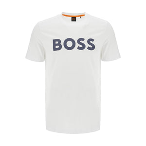 BOSS-Logo Print T-Shirt -JOHN JULIA.