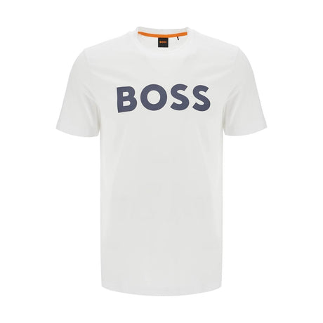 BOSS-Logo Print T-Shirt -JOHN JULIA.