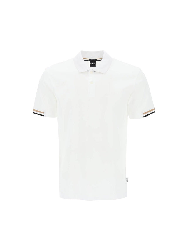 Parlay Polo Shirt With Stripe Detail