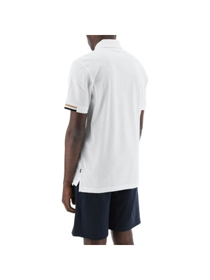 Parlay Polo Shirt With Stripe Detail