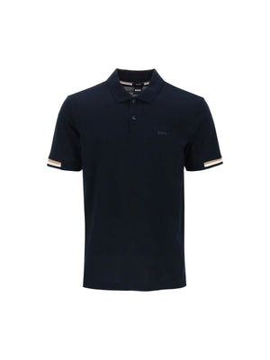 Parlay Polo Shirt With Stripe Detail