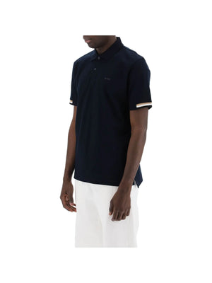 Parlay Polo Shirt With Stripe Detail