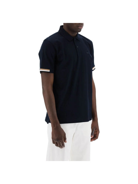 Parlay Polo Shirt With Stripe Detail