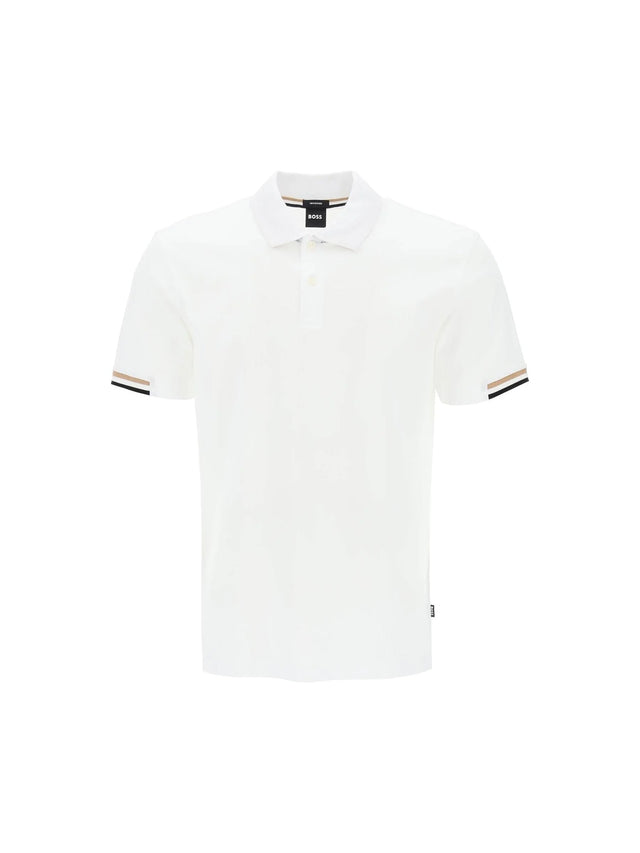 Parlay Polo Shirt With Stripe Detail